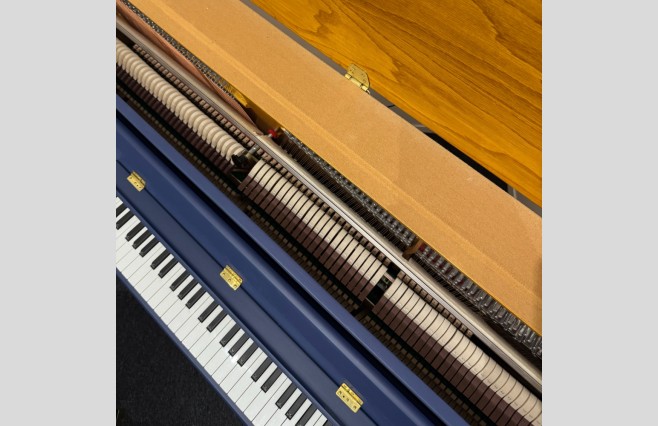 Reid Sohn Hornblower Blue RS115 Upright Piano, Used - All Inclusive Premium Package (SN:IJ0A00949) - Image 9